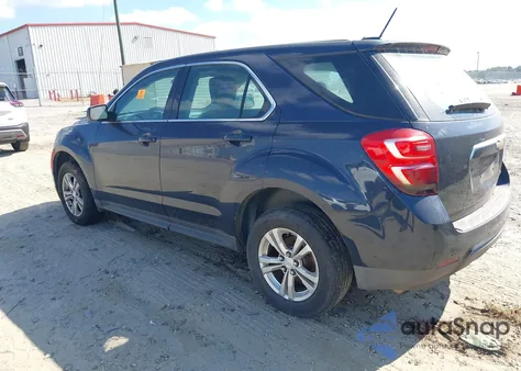 2016 Chevrolet Equinox Ls из США, поврежденный, VIN 2GNALBEKXG1143917